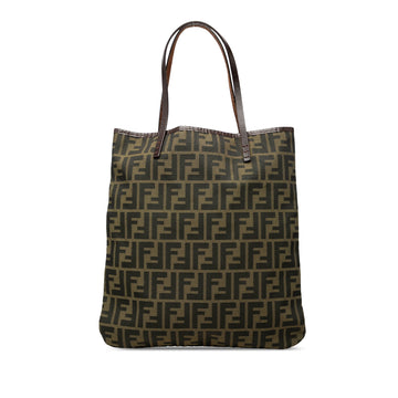 Fendi Shopping Tote Zucca Coated Canvas