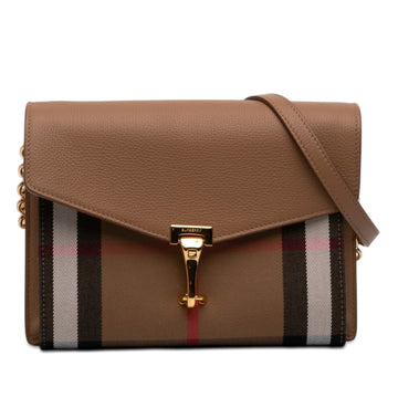 Burberry Macken Crossbody Bag Leather