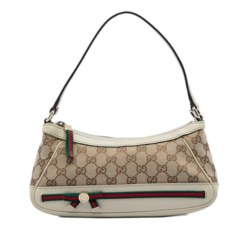 Gucci Gg Canvas Web Mayfair Shoulder Bag