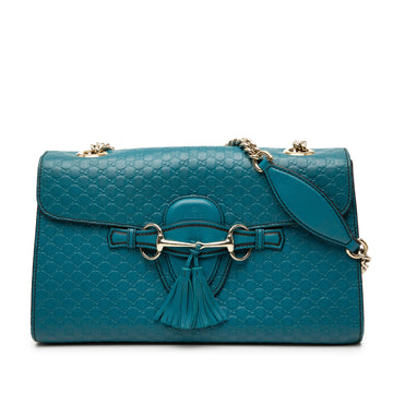Emily Chain Flap Bag Microguccissima