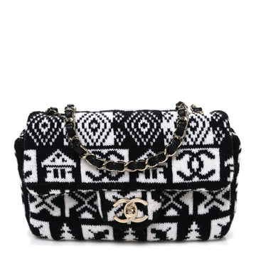 Chanel Cashmere Knit Coco Neige Flap