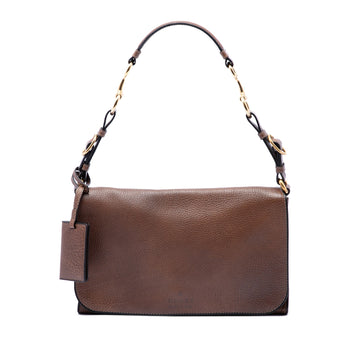 Gucci Grained Calfskin Harness Shoulder