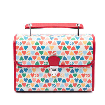 Gucci Childrens Coated Canvas Heart