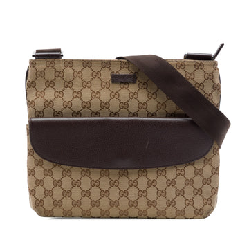 Gucci Gg Canvas Crossbody Pre-Loved Bag