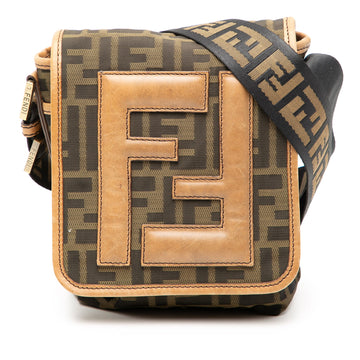 Fendi Vintage Ff Flap Messenger Bag