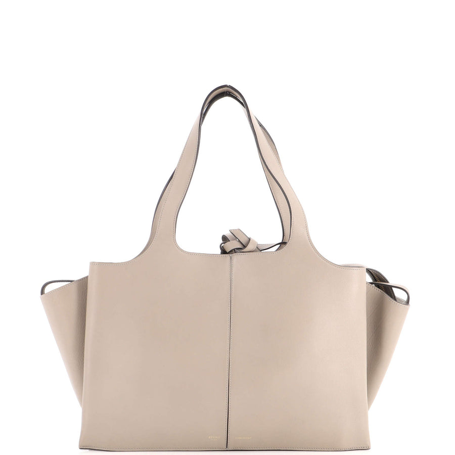 Celine Tri-Fold Shoulder Bag Smooth