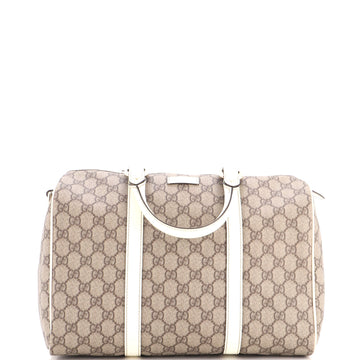 Gucci Joy Boston Bag Gg Coated Canvas