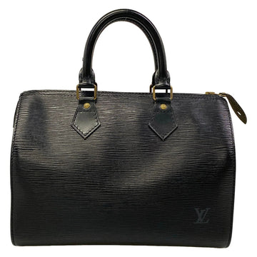 Louis Vuitton Speedy 30 Noir Epi Handbag