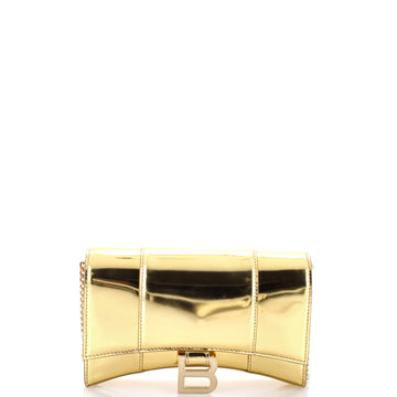 Balenciaga Hourglass Chain Wallet