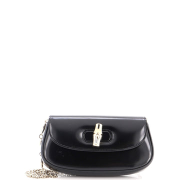 Gucci Bamboo Night Chain Clutch Leather