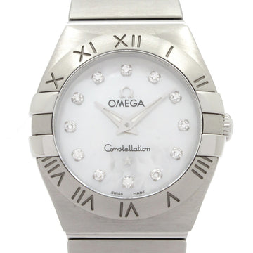 Omega Constellation 9******* Shell White