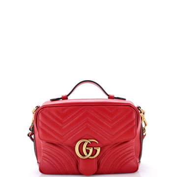 Gucci Gg Marmont Zip Around Camera Bag