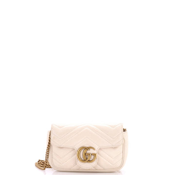 Gucci Gg Marmont Flap Bag Matelasse