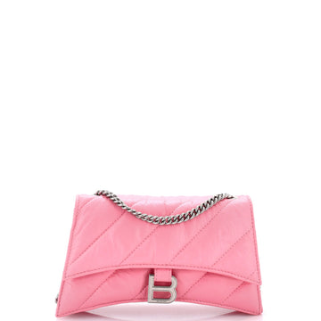 Balenciaga Crush Chain Flap Bag Quilted