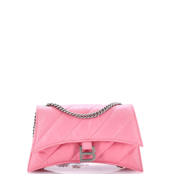 Balenciaga Crush Chain Flap Bag Quilted