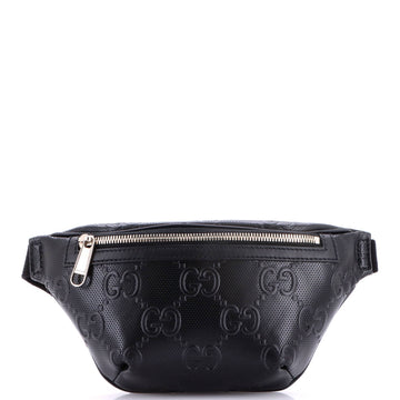 Gucci Belt Bag Gg Embossed Perforated
