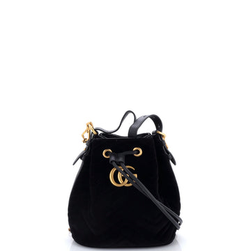 Gucci Gg Marmont Bucket Bag Matelasse