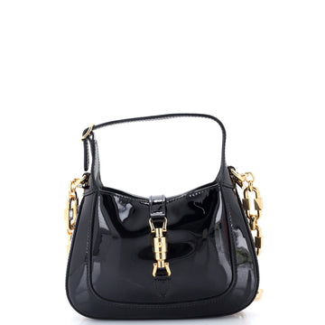 Gucci Jackie Chain Hobo Patent Mini