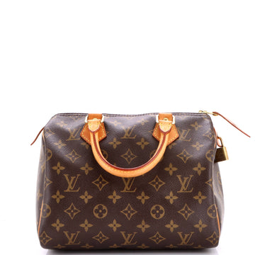 Louis Vuitton Speedy Handbag Canvas 25