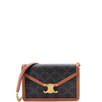 Celine Margo Triomphe Wallet On Chain