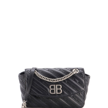 Balenciaga Bb Chain Round Shoulder Bag