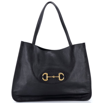 Gucci Horsebit Tote Leather Medium