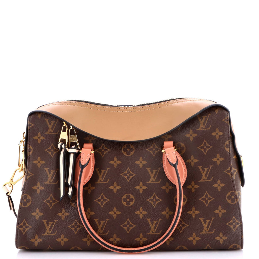 Louis Vuitton Tuileries Handbag Canvas