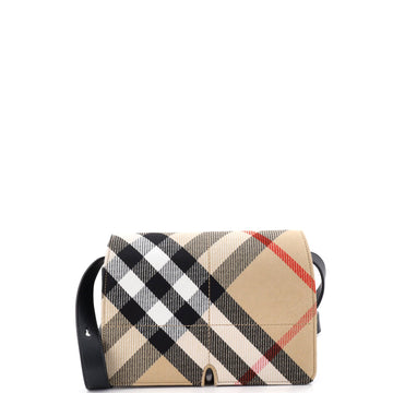 Burberry Snip Shoulder Bag Check