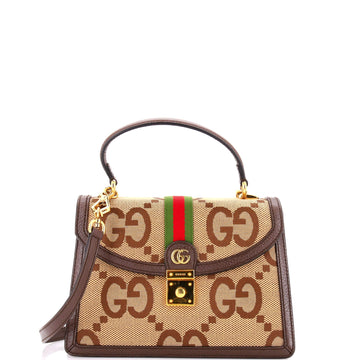 Gucci Ophidia Flap Top Handle Bag Jumbo