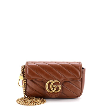 Gucci Gg Marmont Flap Bag Diagonal