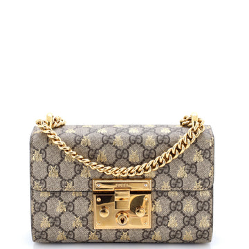 Gucci Padlock Shoulder Bag Printed Gg