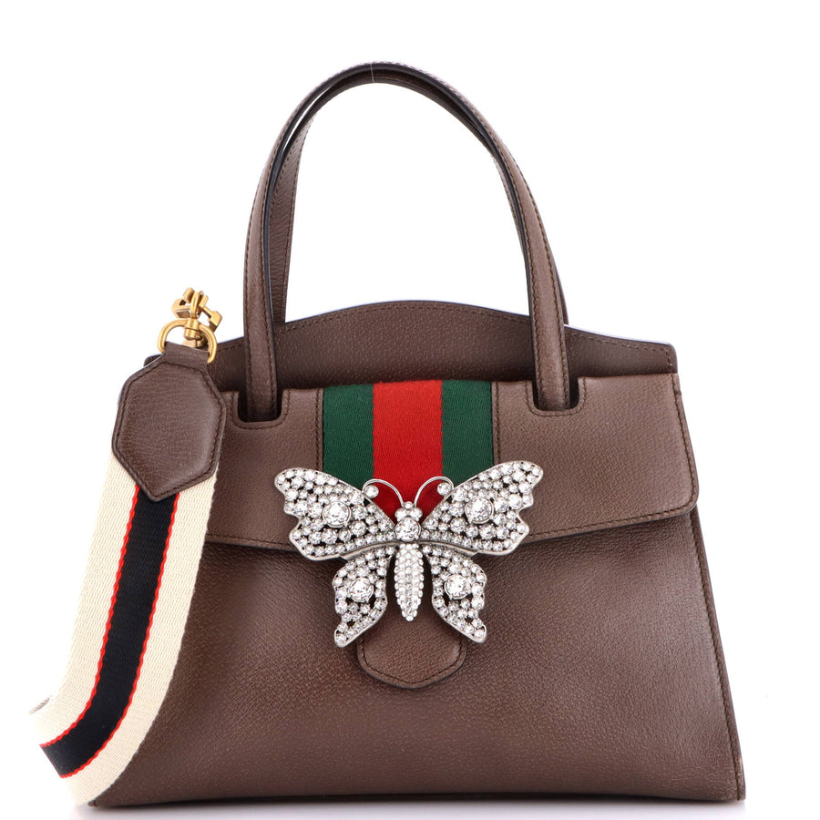 Gucci Totem Top Handle Bag Leather