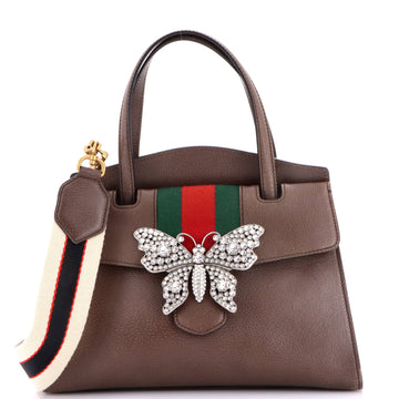 Gucci Totem Top Handle Bag Leather