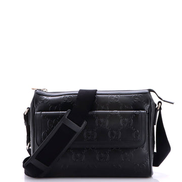 Gucci Front Pocket Messenger Bag Gg