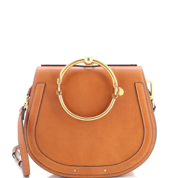 Chloe Nile Crossbody Bag Leather Medium