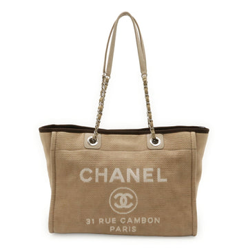Chanel Deauville Tote Canvas Small