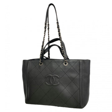 Chanel Cc Shopping Tote Stitched