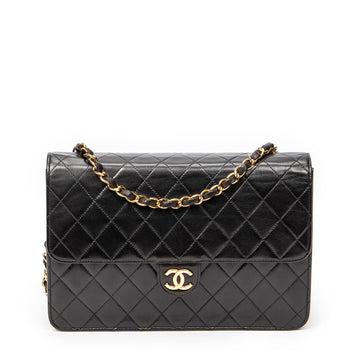 Chanel Vintage Clutch With Chain Quilted