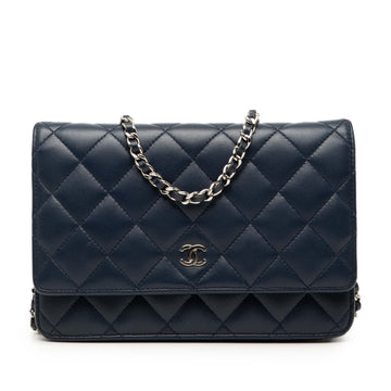 Chanel Wallet On Chain Quilted Lambskin