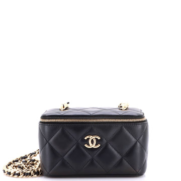 Chanel Resin Elegant Chain Vanity Case