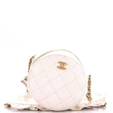 Chanel Romance Round Clutch With Chain