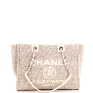 Chanel Deauville Tote Mixed Fibers