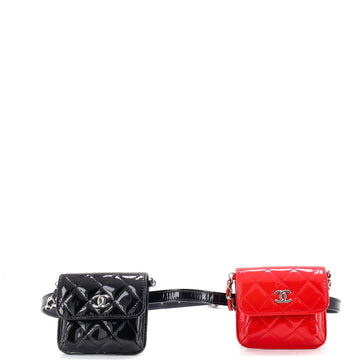 Chanel Cc Belt In Love Waist Bag Quilted