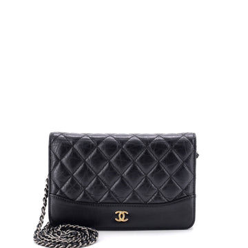 Chanel Gabrielle Wallet On Chain Quilted