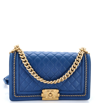 Chanel Boy Flap Bag Quilted Lambskin