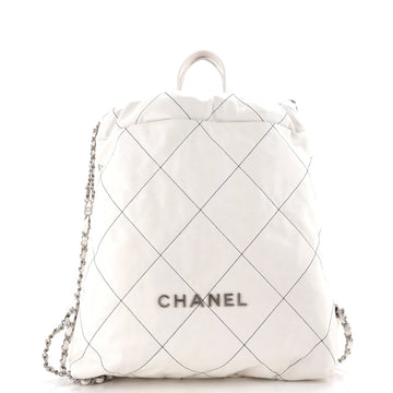 Chanel 22 Chain Backpack Quilted