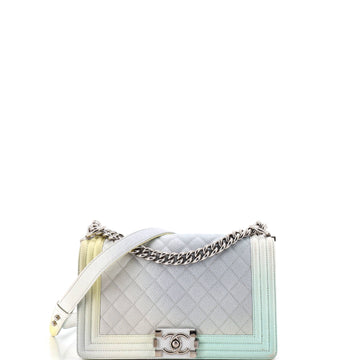Chanel Rainbow Boy Flap Bag Quilted