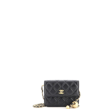 Chanel Pearl Crush Flap Clutch With