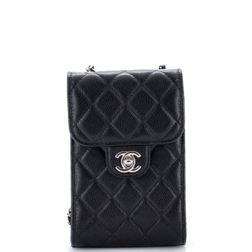 Chanel Cc Flap Phone Holder Crossbody