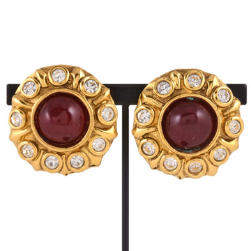 Chanel Clip-On Earrings Gold-